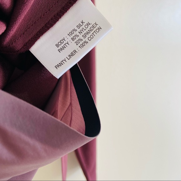 Tuxe Bodywear Boss 100% silk bodysuit blouse - Picture 8 of 8